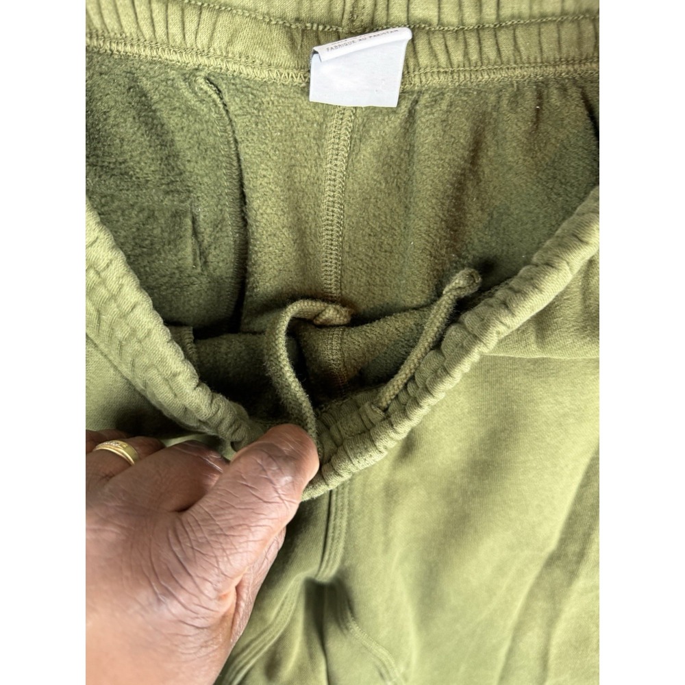Nike Sportswear Club Fleece Joggers Men L Green Sweatpants Performance - Picture 6 of 9